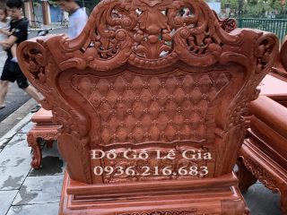 Bộ Hoàng Gia V5 Chân 16cm gỗ Hương đá ( Chú Phúc Nghệ An) 11