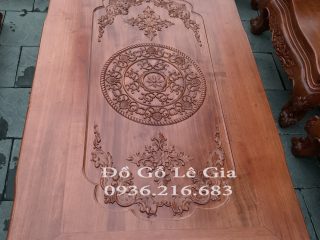 Bộ Hoàng Gia V5 Chân 16cm gỗ Hương đá ( Chú Phúc Nghệ An) 13