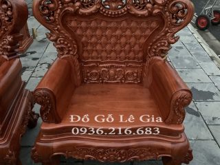 Bộ Hoàng Gia V5 Chân 16cm gỗ Hương đá ( Chú Phúc Nghệ An) 10