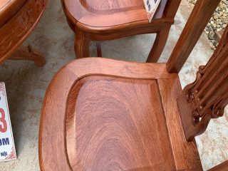 Bộ Bàn Ăn 8 ghế cây đàn bàn ván liền ( Chú Phúc Nghệ An) 11