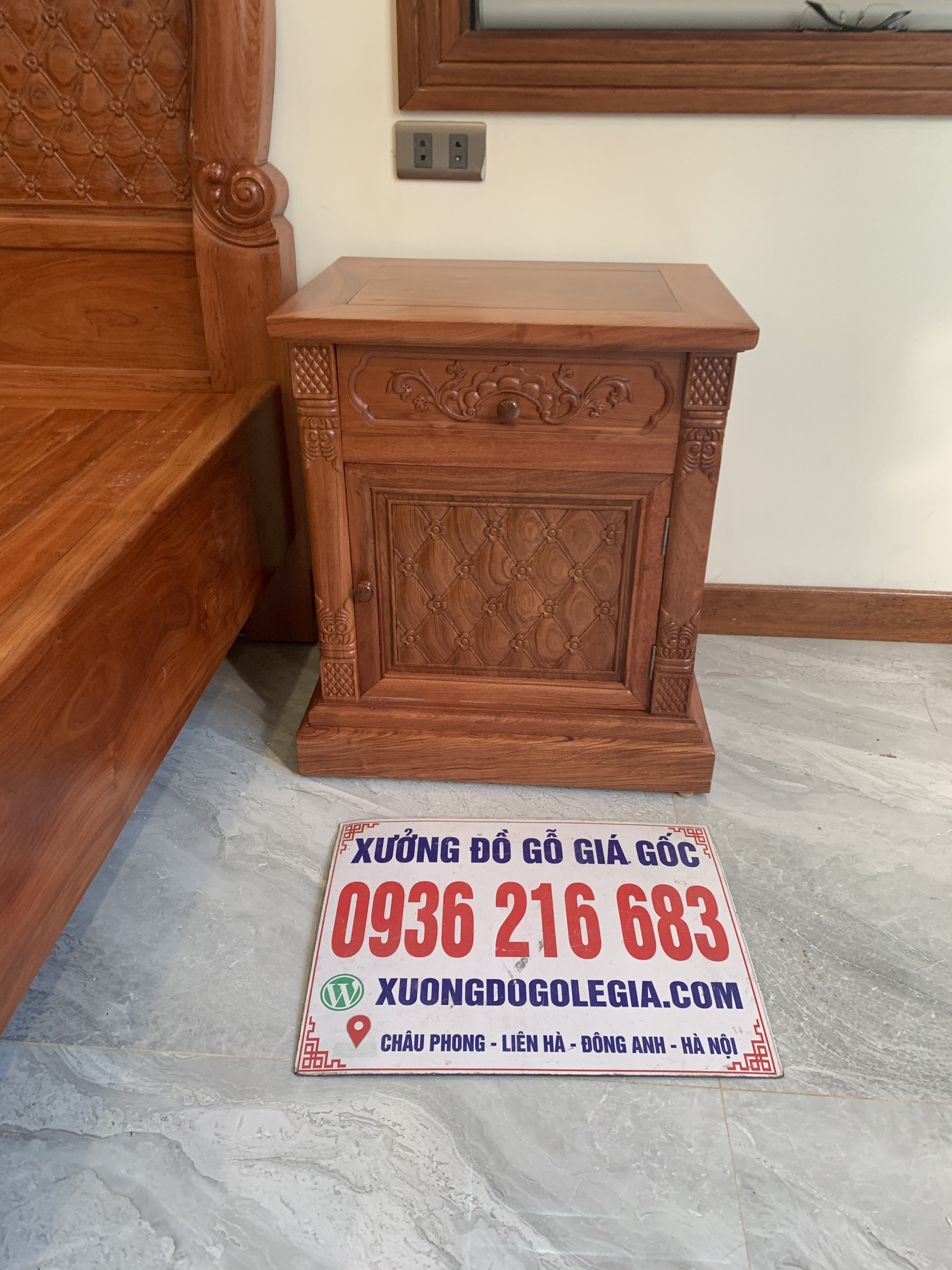 Giường Ngủ Hồng Trĩ 180x200 gỗ Hương đá ( Chú Phúc Nghệ An) Giường Ngủ Hồng Trĩ 180x200 gỗ Hương đá ( Chú Phúc Nghệ An) 17