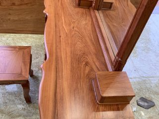 Bàn Phấn gỗ Hương đá ( Chú Phúc Nghệ An) 7