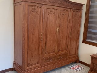 Tủ Áo 4 cánh 3 buồng gỗ Hương đá ( Chú Phúc Nghệ An) Tủ Áo 4 cánh 3 buồng gỗ Hương đá ( Chú Phúc Nghệ An) 8