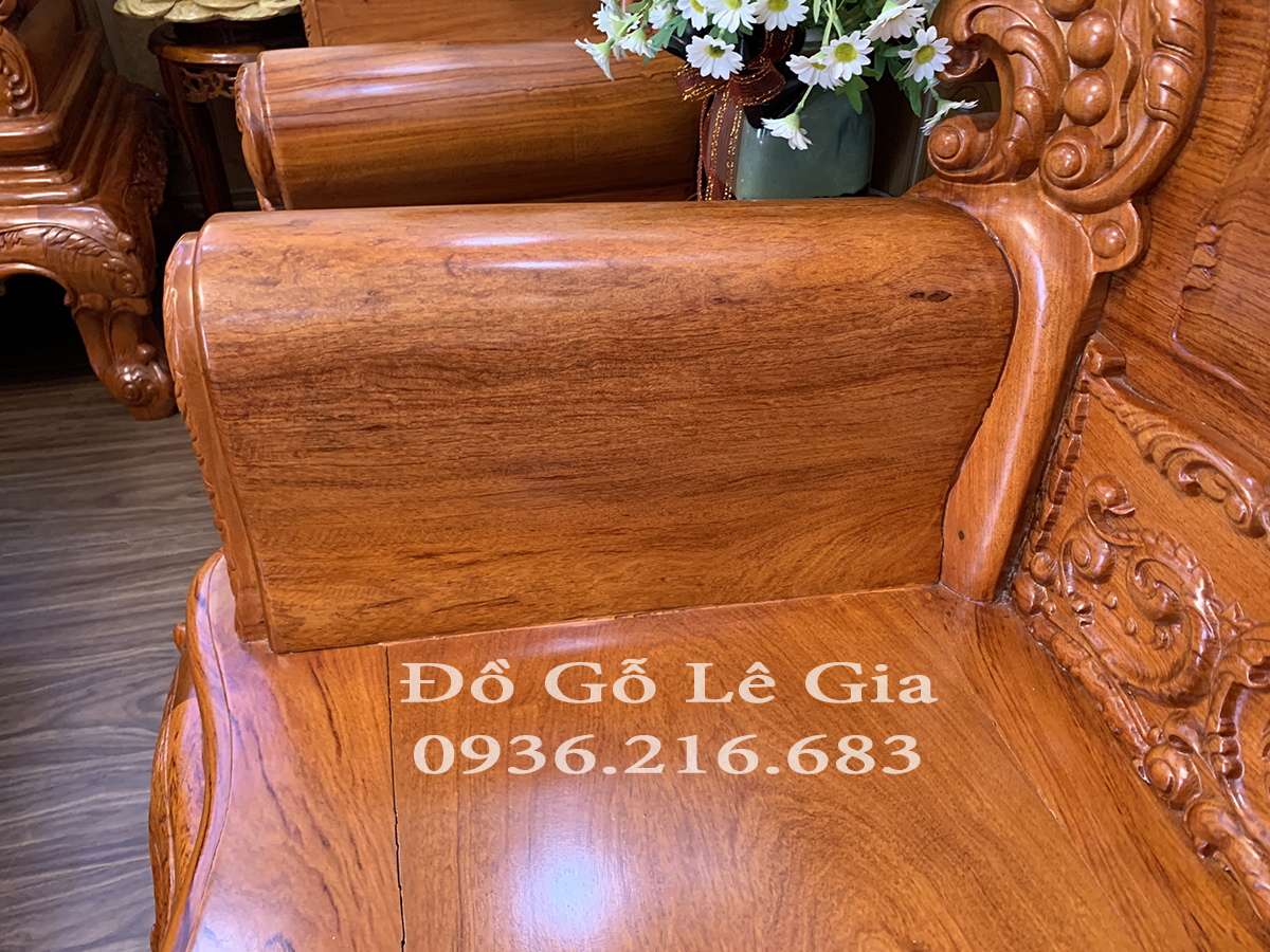 Bộ Hoàng Gia V4 Đại chân 14 gỗ Hương ( A Hải Nghệ An) 20