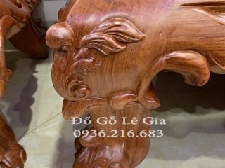 Bàn ghế Hoàng Gia V5 gỗ Hương (A Cường - Hưng Yên) Bàn ghế Hoàng Gia V5 gỗ Hương (A Cường - Hưng Yên) 14