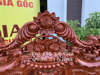 Bộ Hoàng Gia V4 gỗ Hương đá ( Bác Sơn - Hà Nội) 11