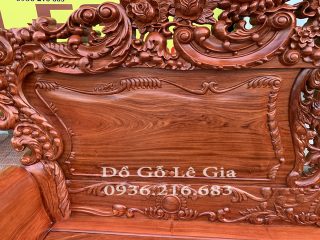 Bộ Hoàng Gia V4 gỗ Hương đá ( Bác Sơn - Hà Nội) 12