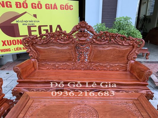 Bộ Hoàng Gia V4 gỗ Hương đá ( Bác Sơn - Hà Nội) 18