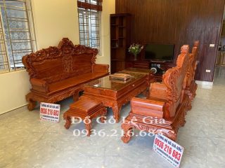 Bộ Hoàng Gia V4 gỗ Hương đá ( Bác Sơn - Hà Nội) 8
