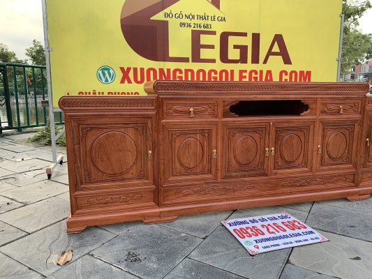 Kệ Tivi Mõ Đồng Tiền gỗ Hương đá tuyển chọn Kệ Tivi Mõ Đồng Tiền gỗ Hương đá tuyển chọn 14