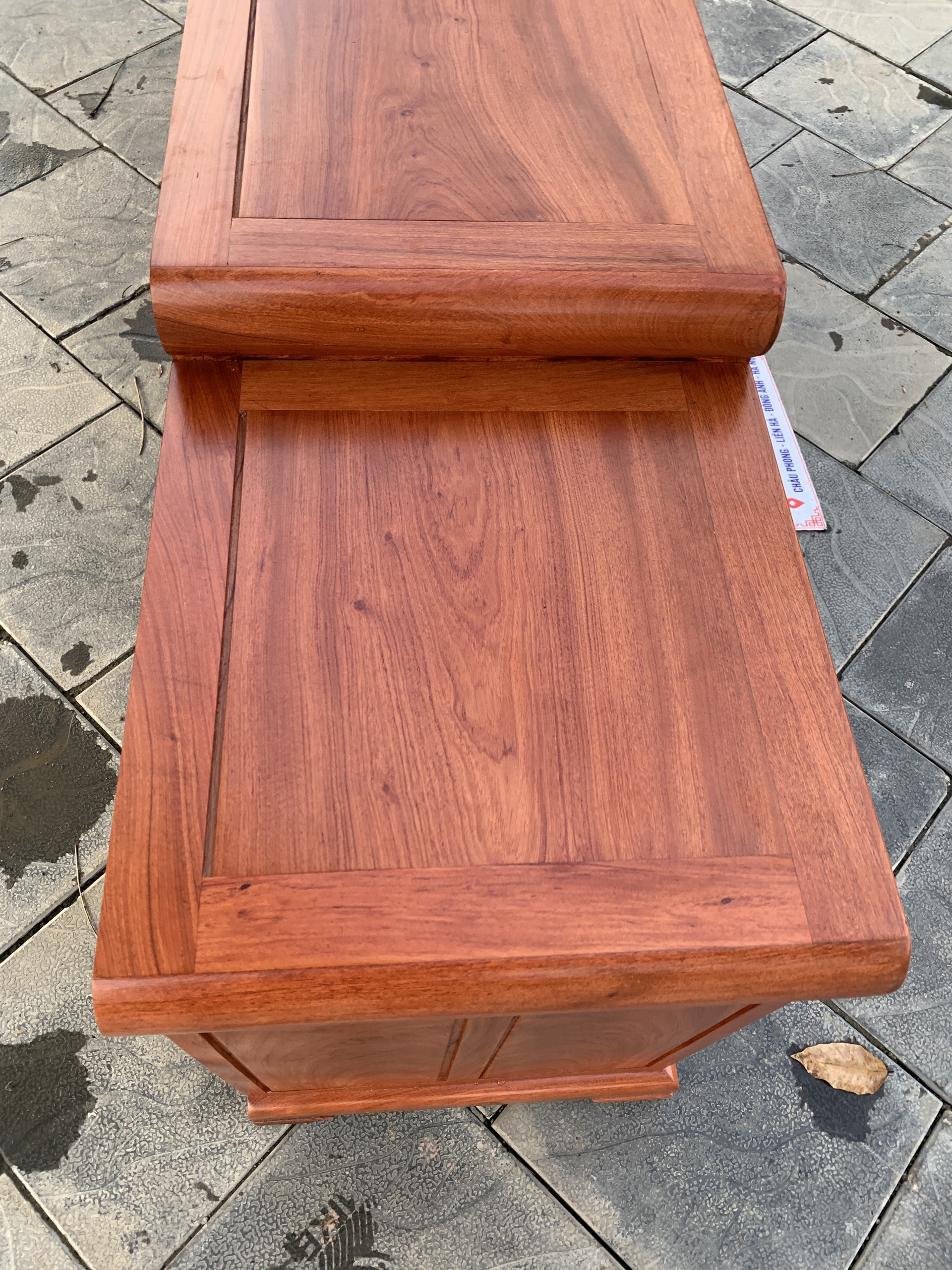 Kệ Tivi Mõ Đồng Tiền gỗ Hương đá tuyển chọn 17