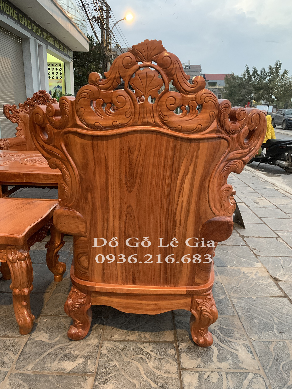 Bộ Hoàng Gia V10 gỗ gỗ đỏ (A Mạnh - Hải Phòng) 23