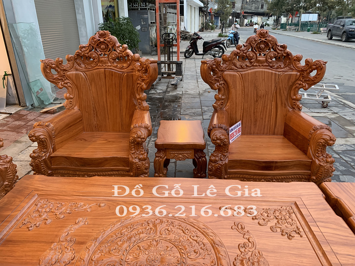 Bộ Hoàng Gia V10 gỗ gỗ đỏ (A Mạnh - Hải Phòng) 21