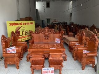 Bộ Hoàng Gia V10 nguyên khối gỗ Hương đá 10 món Bộ Hoàng Gia V10 nguyên khối gỗ Hương đá 10 món 20