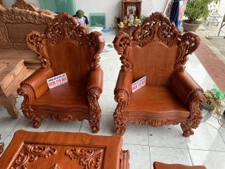 Bộ Hoàng Gia V10 nguyên khối gỗ Hương đá 10 món Bộ Hoàng Gia V10 nguyên khối gỗ Hương đá 10 món 25