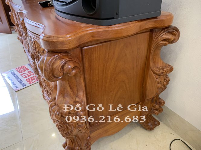 Kệ TiVi Hoàng Gia nguyên khối gỗ Gõ (A Vượng - Hà Nội) Kệ TiVi Hoàng Gia nguyên khối gỗ Gõ (A Vượng - Hà Nội) 21
