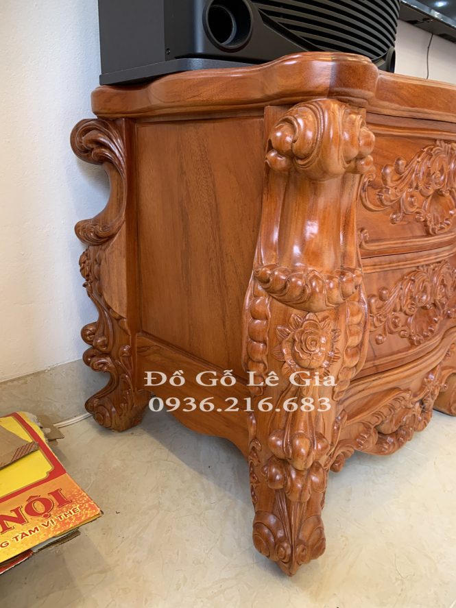 Kệ TiVi Hoàng Gia nguyên khối gỗ Gõ (A Vượng - Hà Nội) Kệ TiVi Hoàng Gia nguyên khối gỗ Gõ (A Vượng - Hà Nội) 20