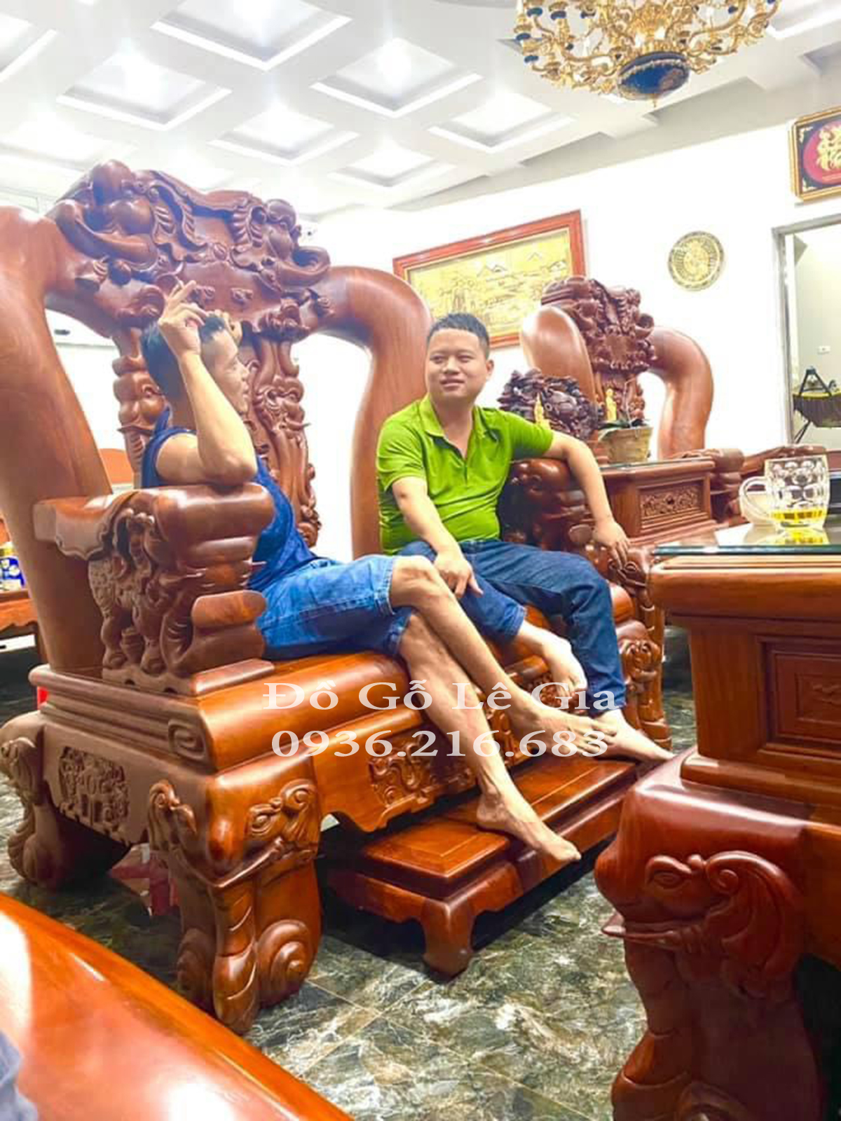 Bộ Minh Quốc Voi Chiến cột 20 gỗ Hương (Chị Thơm - Hà Nội) Bộ Minh Quốc Voi Chiến cột 20 gỗ Hương (Chị Thơm - Hà Nội) 28