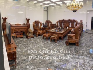 Bộ Minh Quốc Voi Chiến cột 20 gỗ Hương (Chị Thơm - Hà Nội) Bộ Minh Quốc Voi Chiến cột 20 gỗ Hương (Chị Thơm - Hà Nội) 11