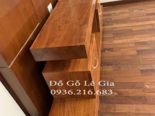 Kệ TIVI Nguyên Khối 2 tầng gỗ Hương (Chị Dung - Hà Nội) 11
