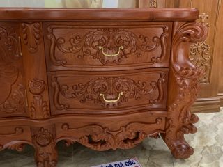 Kệ Louis Hoàng Gia Nguyên Khối Gỗ Hương (A Trường - Thanh Hóa) Kệ Louis Hoàng Gia Nguyên Khối Gỗ Hương (A Trường - Thanh Hóa) 10