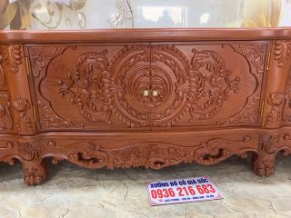 Kệ Louis Hoàng Gia Nguyên Khối Gỗ Hương (A Trường - Thanh Hóa) Kệ Louis Hoàng Gia Nguyên Khối Gỗ Hương (A Trường - Thanh Hóa) 8