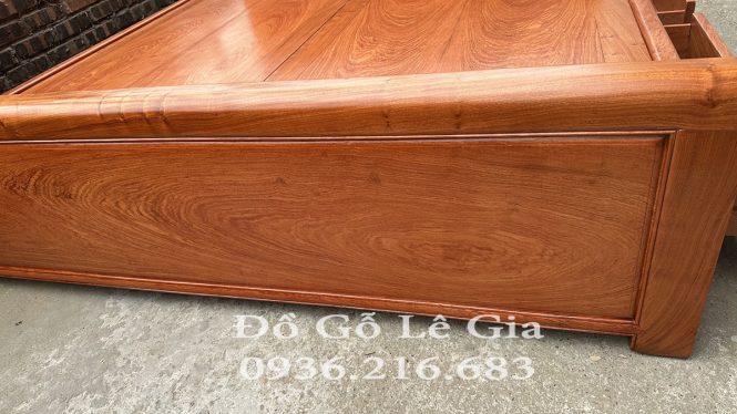 Giường Ngủ Gỗ Hương đá quý hiếm 24