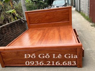 Giường Ngủ Gỗ Hương đá quý hiếm Giường Ngủ Gỗ Hương đá quý hiếm 8