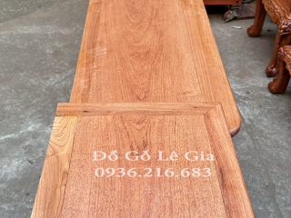 Kệ TiVi Cột Nho gỗ Hương 12