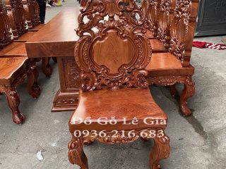 Bàn ăn nguyên khối gỗ Hương (A Phú - Hưng Yên) Bàn ăn nguyên khối gỗ Hương (A Phú - Hưng Yên) 15