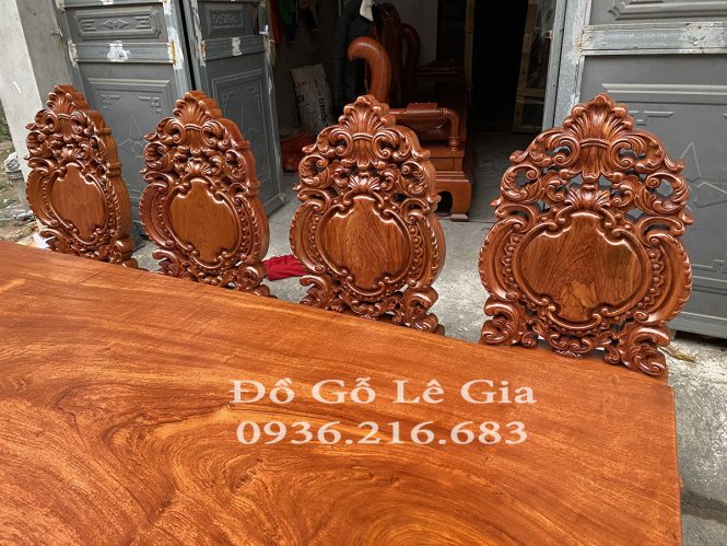 Bàn ăn nguyên khối gỗ Hương (A Phú - Hưng Yên) Bàn ăn nguyên khối gỗ Hương (A Phú - Hưng Yên) 20