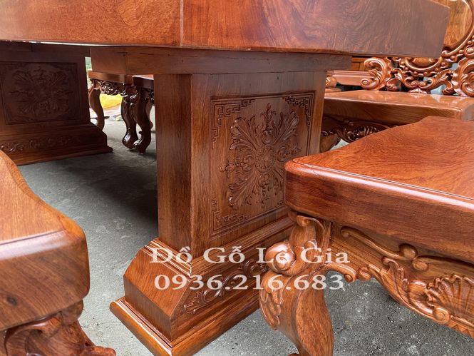 Bàn ăn nguyên khối gỗ Hương (A Phú - Hưng Yên) Bàn ăn nguyên khối gỗ Hương (A Phú - Hưng Yên) 28