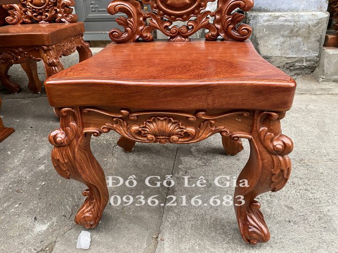 Bàn ăn nguyên khối gỗ Hương (A Phú - Hưng Yên) Bàn ăn nguyên khối gỗ Hương (A Phú - Hưng Yên) 25
