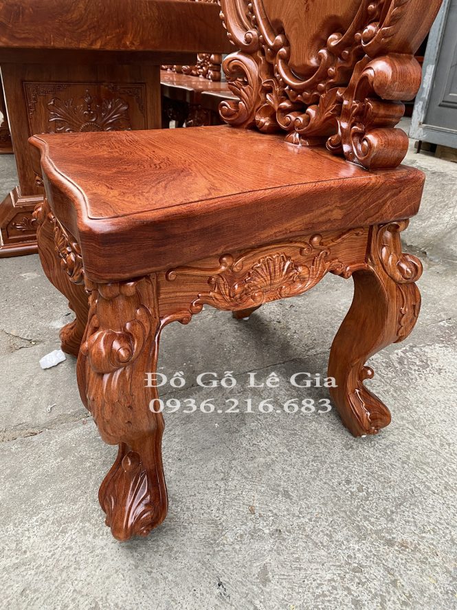 Bàn ăn nguyên khối gỗ Hương (A Phú - Hưng Yên) Bàn ăn nguyên khối gỗ Hương (A Phú - Hưng Yên) 27