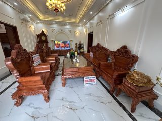 Bộ Hoàng Gia 10 món gỗ Hương (A Thắng - Bắc Giang) 9