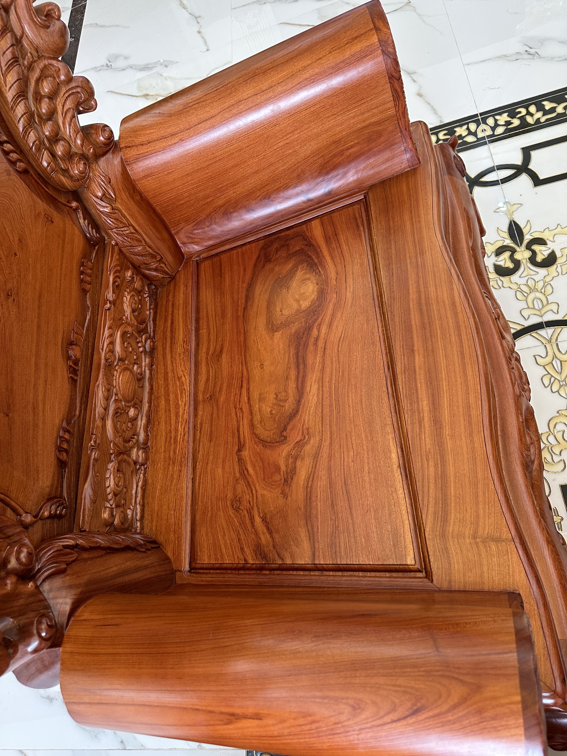 Bộ Hoàng Gia 10 món gỗ Hương (A Thắng - Bắc Giang) 26