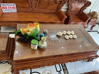 Bộ Hoàng Gia 10 món gỗ Hương (A Thắng - Bắc Giang) 14