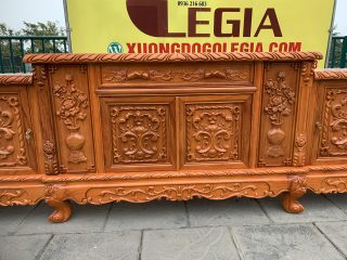 Kệ Tivi Louis Hoàng Gia gỗ Gõ đỏ cao cấp Kệ Tivi Louis Hoàng Gia gỗ Gõ đỏ cao cấp 9