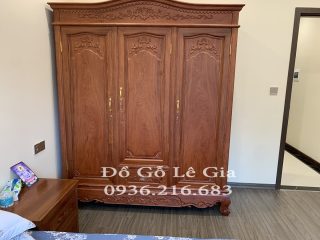 Combo Nội thất phòng ngủ gỗ Hương (Chị Định - Hà Nội) 6