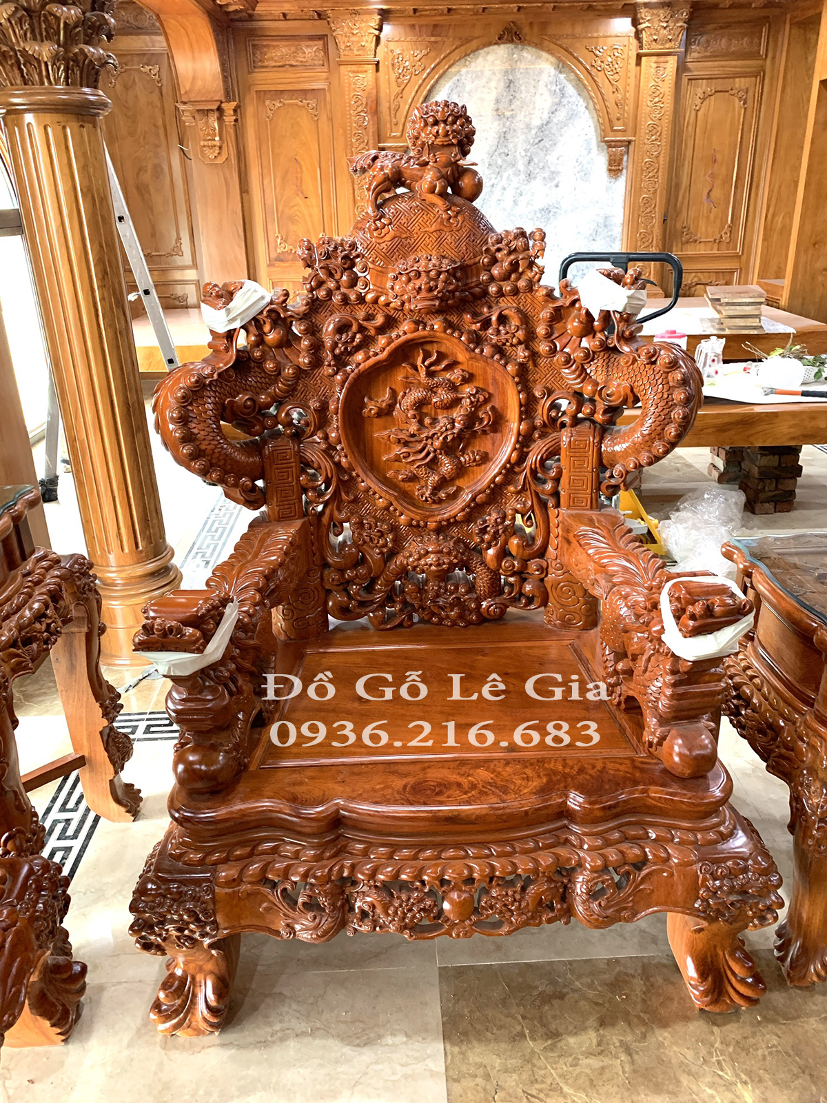 Bộ Rồng Đỉnh 12 món gỗ Hương (A Quý - Hà Nội) Bộ Rồng Đỉnh 12 món gỗ Hương (A Quý - Hà Nội) 20