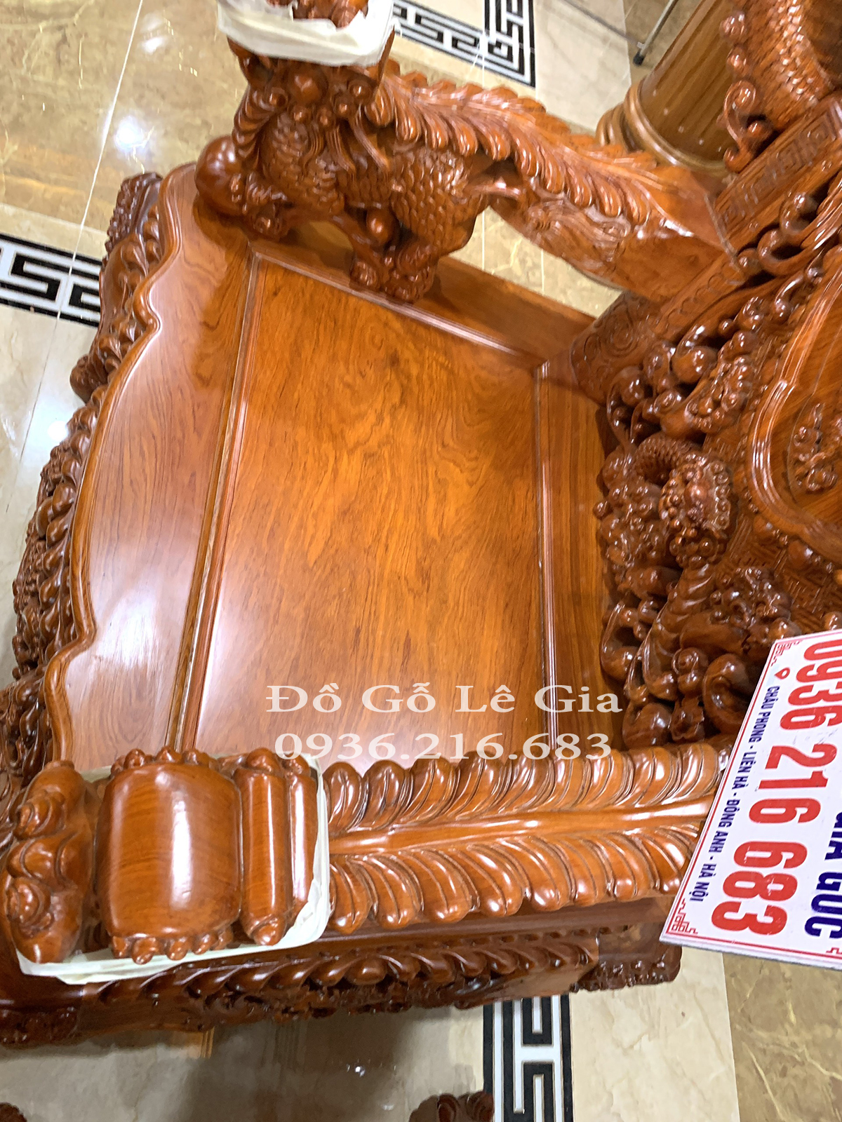 Bộ Rồng Đỉnh 12 món gỗ Hương (A Quý - Hà Nội) Bộ Rồng Đỉnh 12 món gỗ Hương (A Quý - Hà Nội) 23