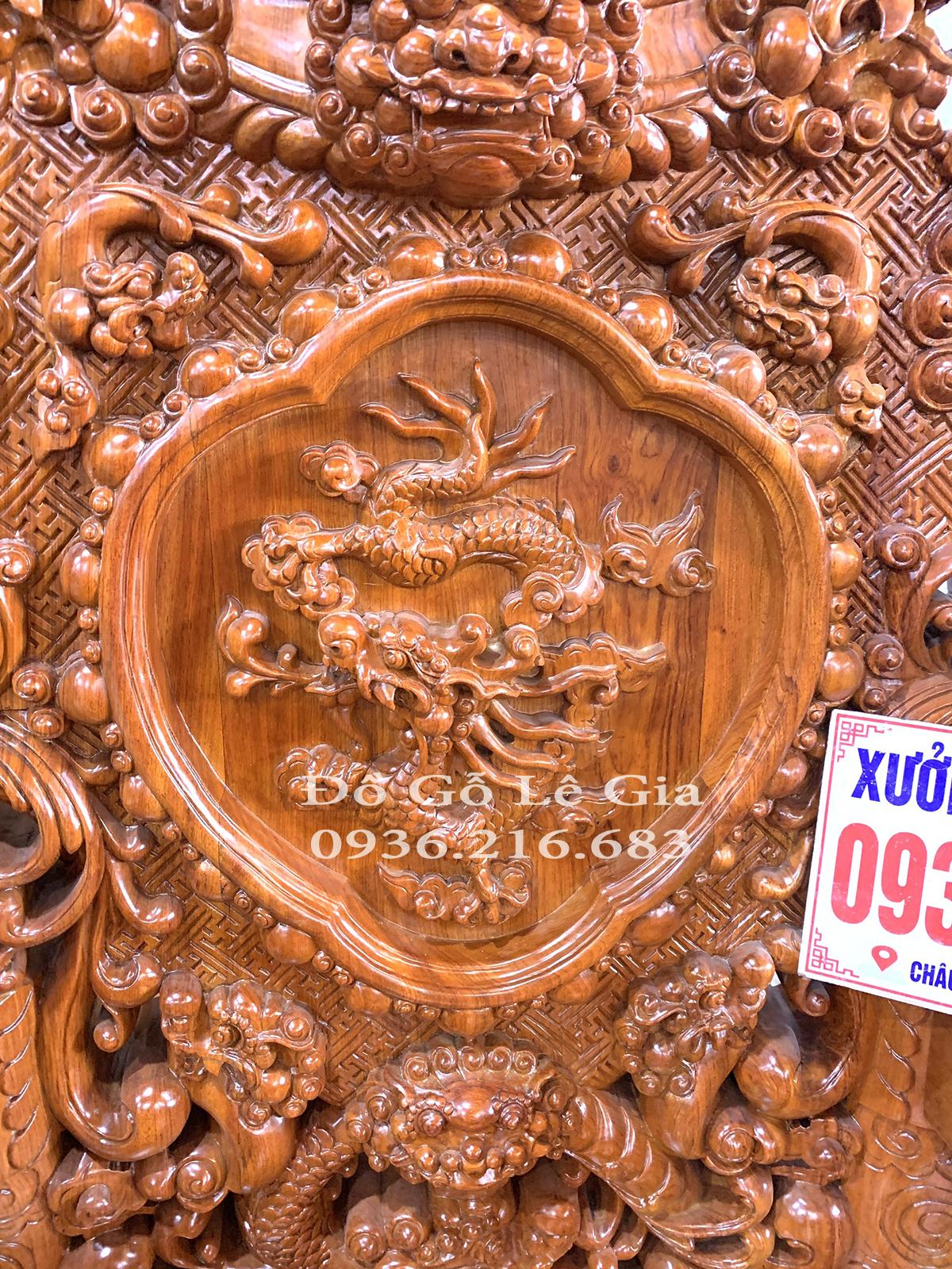 Bộ Rồng Đỉnh 12 món gỗ Hương (A Quý - Hà Nội) Bộ Rồng Đỉnh 12 món gỗ Hương (A Quý - Hà Nội) 22