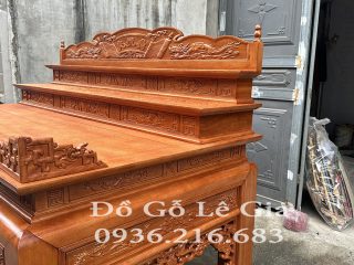 Án Gian Chân 14 gỗ Gõ đỏ đục Ngũ Phúc ( A Bắc - Lạng Sơn) Án Gian Chân 14 gỗ Gõ đỏ đục Ngũ Phúc ( A Bắc - Lạng Sơn) 11