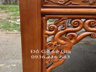 Án Gian Chân 14 gỗ Gõ đỏ đục Ngũ Phúc ( A Bắc - Lạng Sơn) Án Gian Chân 14 gỗ Gõ đỏ đục Ngũ Phúc ( A Bắc - Lạng Sơn) 13