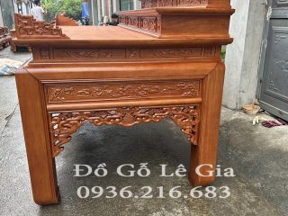 Án Gian Chân 14 gỗ Gõ đỏ đục Ngũ Phúc ( A Bắc - Lạng Sơn) Án Gian Chân 14 gỗ Gõ đỏ đục Ngũ Phúc ( A Bắc - Lạng Sơn) 9