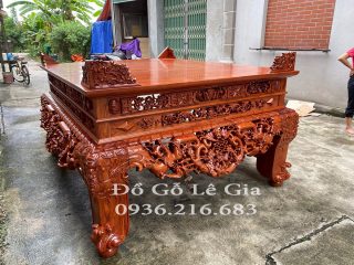Sập Thờ Mai Điểu chân 22 gỗ Hương đá ( A Thuận- Bắc Ninh) Sập Thờ Mai Điểu chân 22 gỗ Hương đá ( A Thuận- Bắc Ninh) 13