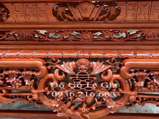 Sập Thờ Mai Điểu chân 22 gỗ Hương đá ( A Thuận- Bắc Ninh) Sập Thờ Mai Điểu chân 22 gỗ Hương đá ( A Thuận- Bắc Ninh) 14