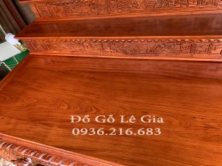 Sập thờ Mai Điểu chân 24 gỗ Hương đá ( Chú Xuân- Thanh Hóa) Sập thờ Mai Điểu chân 24 gỗ Hương đá ( Chú Xuân- Thanh Hóa) 15