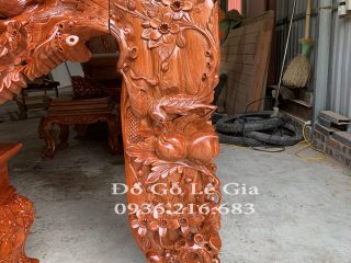 Sập thờ Mai Điểu chân 24 gỗ Hương đá ( Chú Xuân- Thanh Hóa) Sập thờ Mai Điểu chân 24 gỗ Hương đá ( Chú Xuân- Thanh Hóa) 17