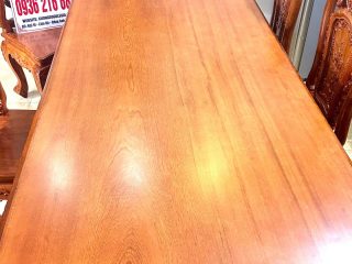 BỘ BÀN ĂN NGUYÊN KHỐI 6 GHẾ HOA HỒNG BỘ BÀN ĂN NGUYÊN KHỐI 6 GHẾ HOA HỒNG 12